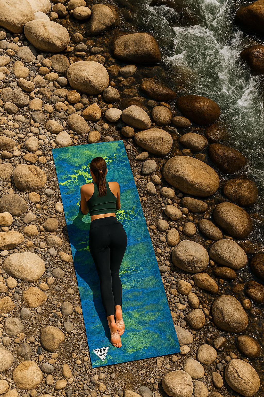 Realtree x Yune Yoga WAV3 Camo Yoga Mat – Eco-Friendly, Non-Slip 6mm PER Mat